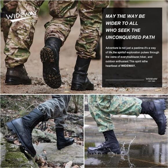Tactical Military Boots for Men and Women 8 Inches Desert Combat Army Jungle main image 7